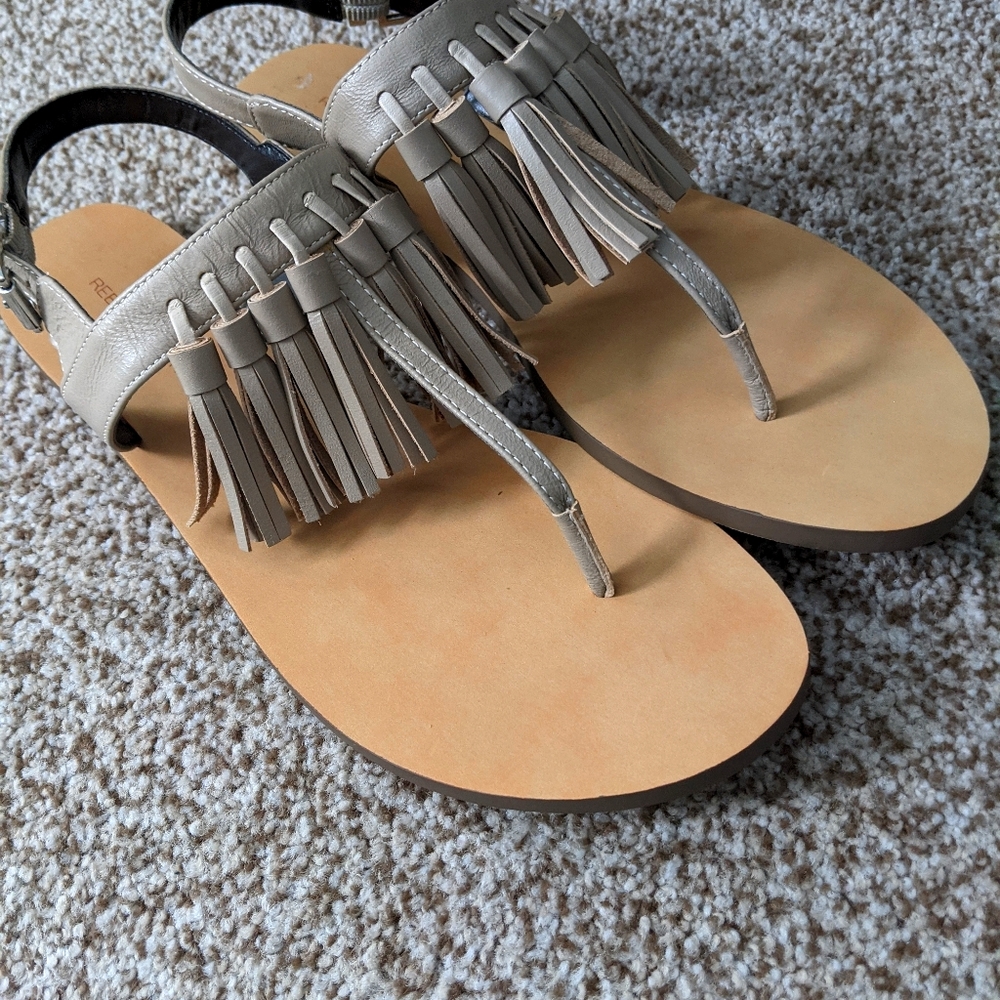 Rebecca Minkoff NEW  tassel thong sandals, 10